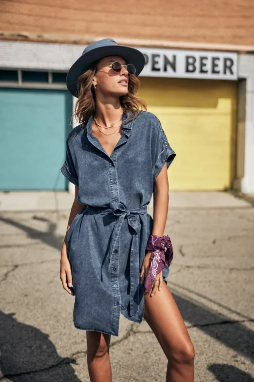 Dresses & Skirts*Freeman T. Porter Raffia Plain blue