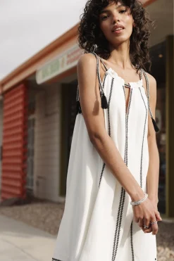 Dresses & Skirts*Freeman T. Porter Raffine Plain offwhite