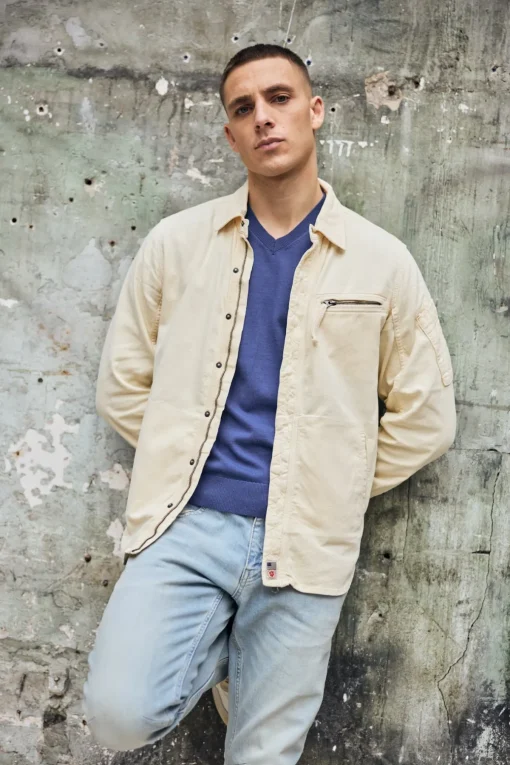 Jackets & Overshirts*Freeman T. Porter Rage Saharan natural