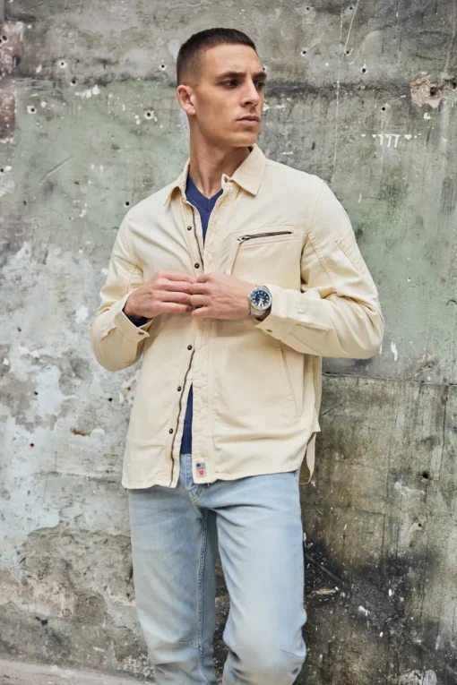 Jackets & Overshirts*Freeman T. Porter Rage Saharan natural