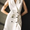 Dresses & Skirts*Freeman T. Porter Ranitina Plain white