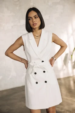 Dresses & Skirts*Freeman T. Porter Ranitina Plain white