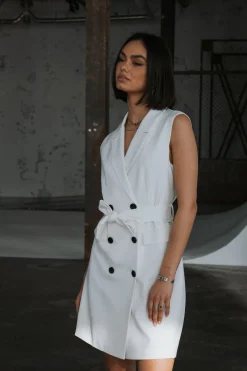 Dresses & Skirts*Freeman T. Porter Ranitina Plain white
