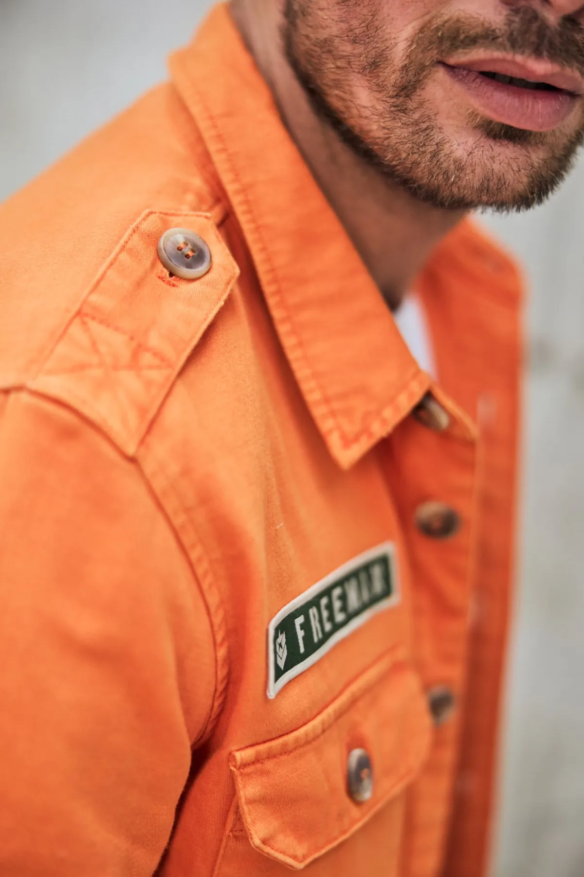 Shirts*Freeman T. Porter Raven Scrapper tangerinetango