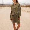 Dresses & Skirts*Freeman T. Porter Ravissa Plain khaki