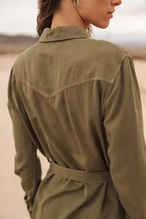 Dresses & Skirts*Freeman T. Porter Ravissa Plain khaki