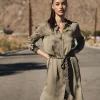 Dresses & Skirts*Freeman T. Porter Ravissa Sahara Trip deeplichengreen