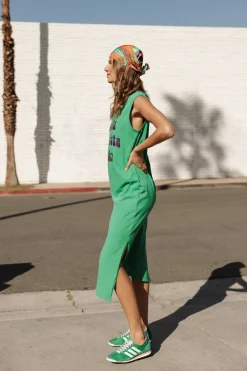 Dresses & Skirts*Freeman T. Porter Reave Hasta La Vista Glitter deepmint