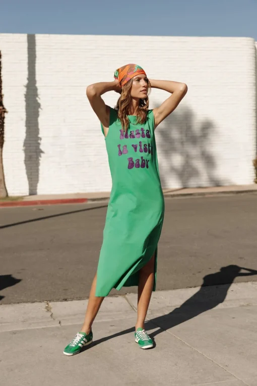 Dresses & Skirts*Freeman T. Porter Reave Hasta La Vista Glitter deepmint