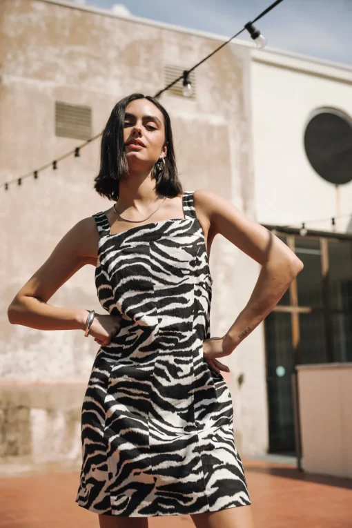 Dresses & Skirts*Freeman T. Porter Reca zebra white