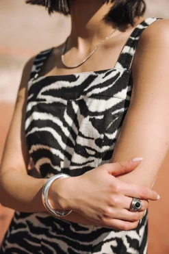 Dresses & Skirts*Freeman T. Porter Reca zebra white