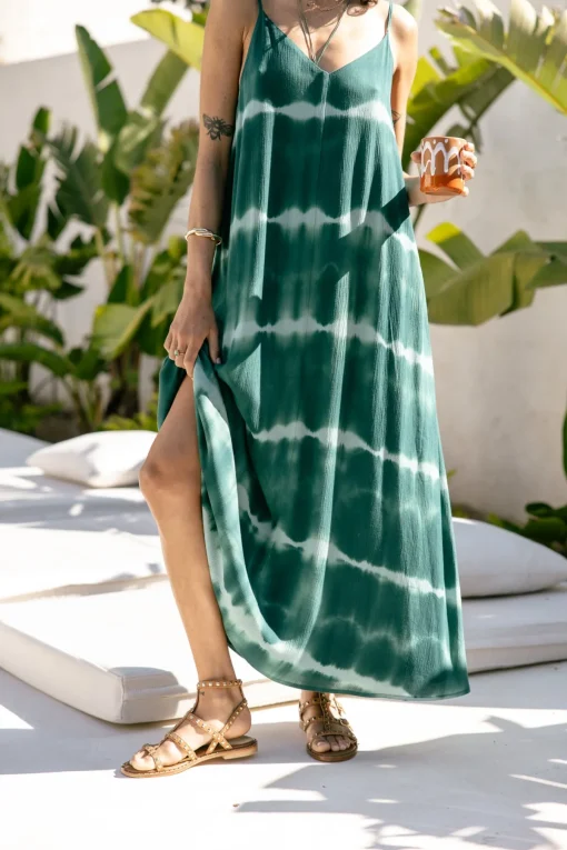 Dresses & Skirts*Freeman T. Porter Redalie Tie u0026 Dye rainforest