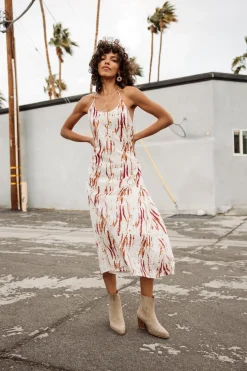 Dresses & Skirts*Freeman T. Porter Reeda Desert Tie u0026 Dye egret
