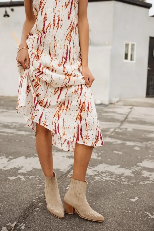 Dresses & Skirts*Freeman T. Porter Reeda Desert Tie u0026 Dye egret