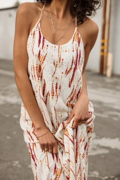 Dresses & Skirts*Freeman T. Porter Reeda Desert Tie u0026 Dye egret