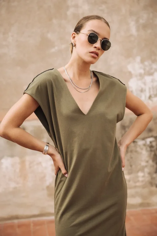 Dresses & Skirts*Freeman T. Porter Reel Plain ivygreen