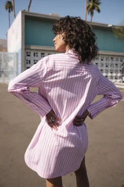 Dresses & Skirts*Freeman T. Porter Restine Stripes pink