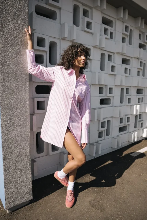 Dresses & Skirts*Freeman T. Porter Restine Stripes pink