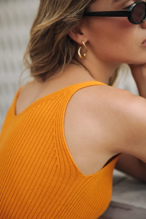 Mesh*Freeman T. Porter Ribea Rib flameorange