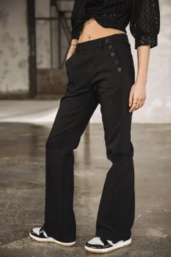 City | High Waist*Freeman T. Porter Roma Polyneo black