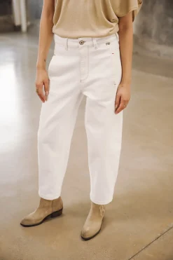 Large | High Waist*Freeman T. Porter Rosalia Andalouisa offwhite