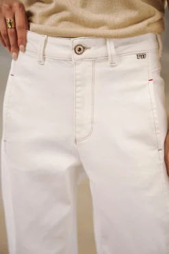 Large | High Waist*Freeman T. Porter Rosalia Andalouisa offwhite