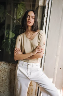 Large | High Waist*Freeman T. Porter Rosalia Andalouisa offwhite