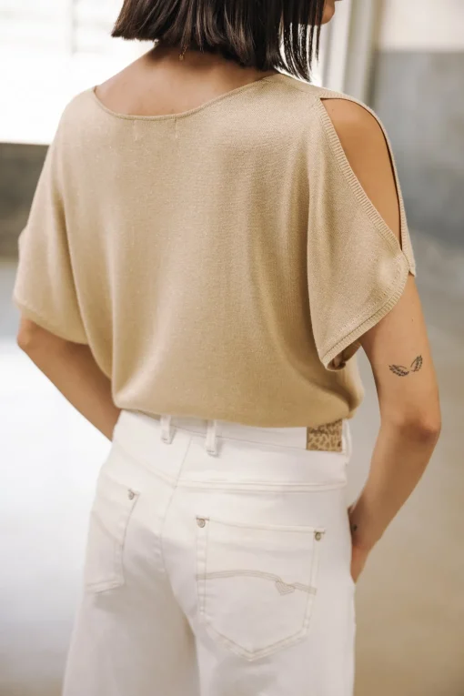 Large | High Waist*Freeman T. Porter Rosalia Andalouisa offwhite