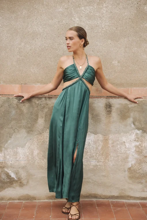 Dresses & Skirts*Freeman T. Porter Rosange plain thyme