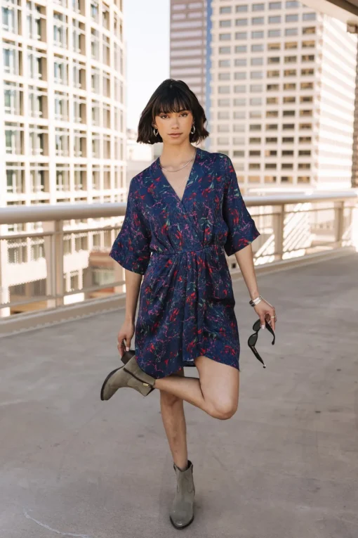 Dresses & Skirts*Freeman T. Porter Roza Carpe Koi navy
