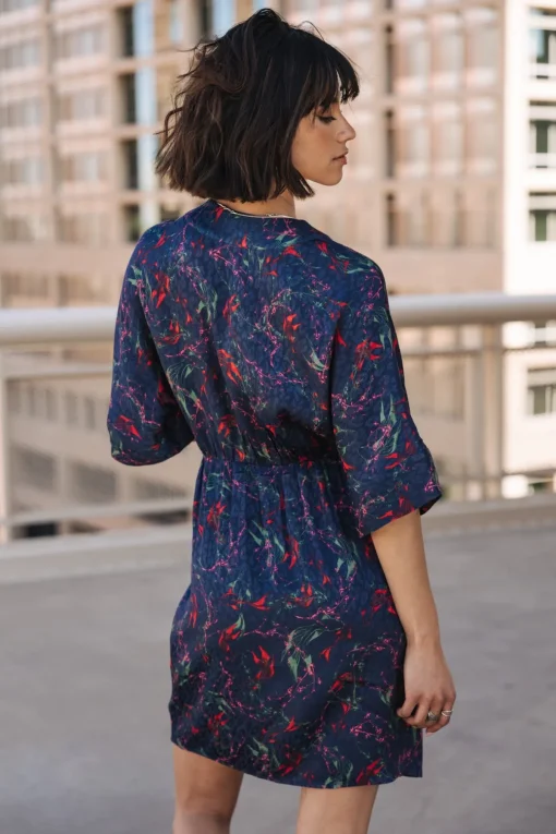 Dresses & Skirts*Freeman T. Porter Roza Carpe Koi navy