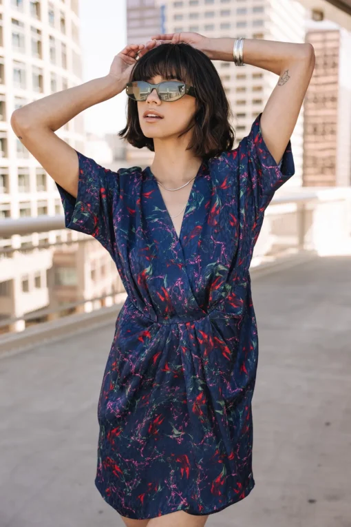 Dresses & Skirts*Freeman T. Porter Roza Carpe Koi navy