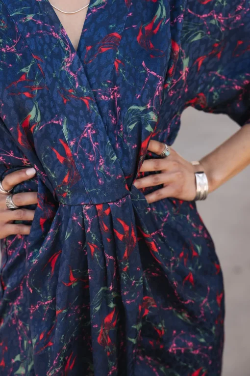 Dresses & Skirts*Freeman T. Porter Roza Carpe Koi navy