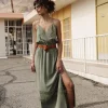 Dresses & Skirts*Freeman T. Porter Ruveda Plain Color fourleafclover