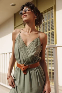 Dresses & Skirts*Freeman T. Porter Ruveda Plain Color fourleafclover