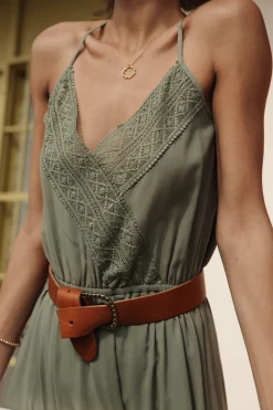 Dresses & Skirts*Freeman T. Porter Ruveda Plain Color fourleafclover