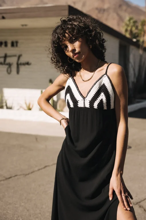 Dresses & Skirts*Freeman T. Porter Rwany Crochet black