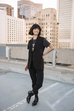 Jackets & Blazers*Freeman T. Porter Sandra Polyneo black