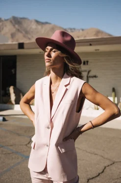 Jackets & Blazers*Freeman T. Porter Sandra Polyneo Light lightpink