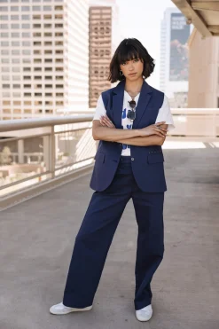 Jackets & Blazers*Freeman T. Porter Sandra Polyneo Light indigo