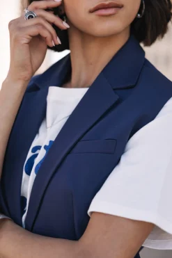 Jackets & Blazers*Freeman T. Porter Sandra Polyneo Light indigo