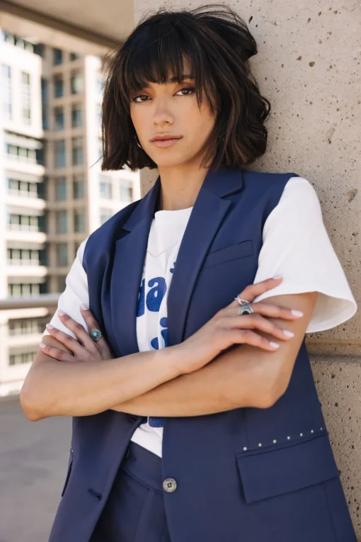 Jackets & Blazers*Freeman T. Porter Sandra Polyneo Light indigo