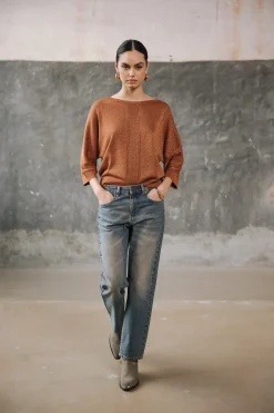 High Waist | Straight*Freeman T. Porter Scarlett muster