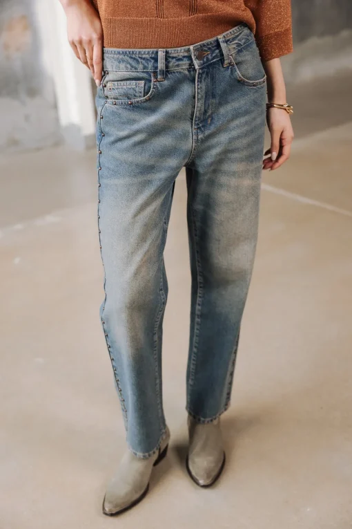 High Waist | Straight*Freeman T. Porter Scarlett muster
