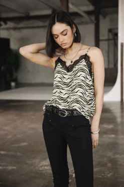 Tops & Shirts*Freeman T. Porter Selia Green Tiger original