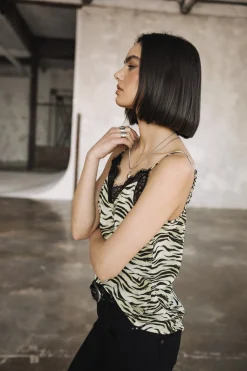 Tops & Shirts*Freeman T. Porter Selia Green Tiger original