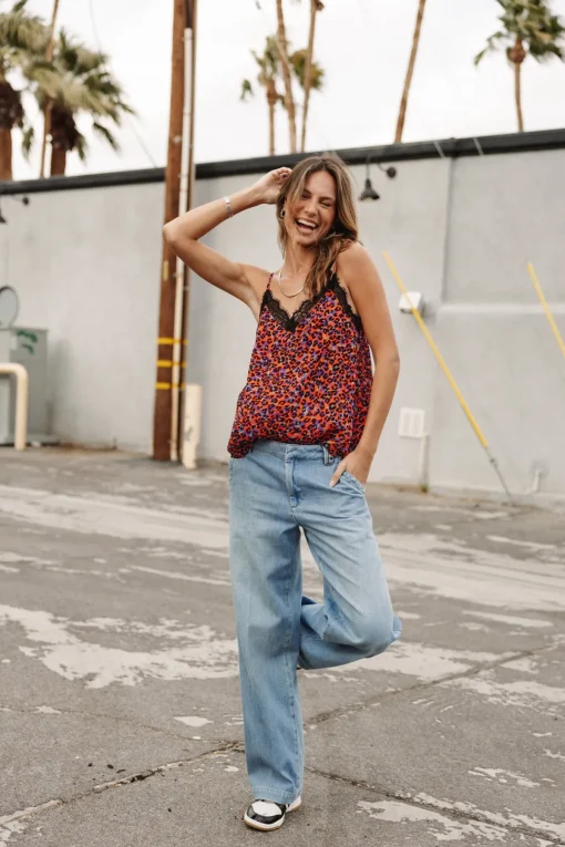 Tops & Shirts*Freeman T. Porter Selia Leo Flame redalert