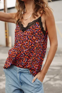 Tops & Shirts*Freeman T. Porter Selia Leo Flame redalert