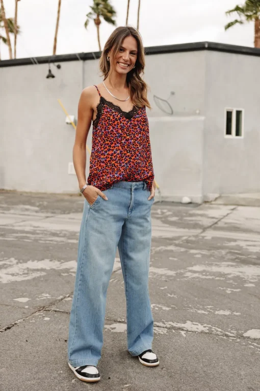 Tops & Shirts*Freeman T. Porter Selia Leo Flame redalert