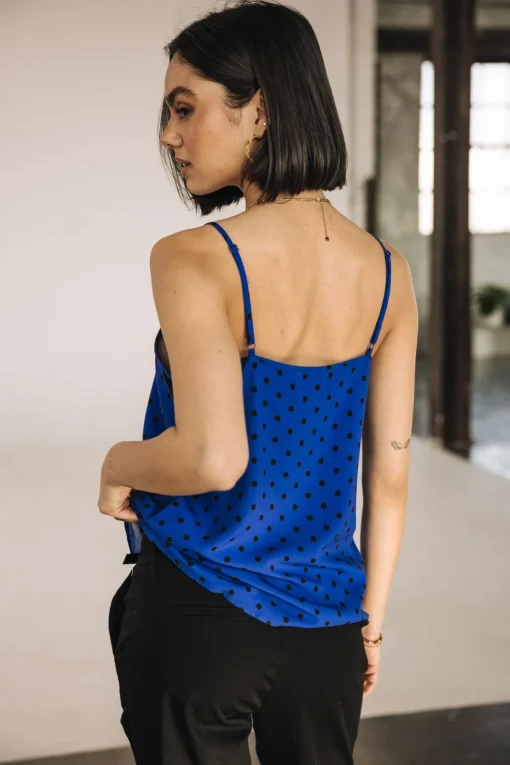 Tops & Shirts*Freeman T. Porter Seliane Dots dazzlingblue